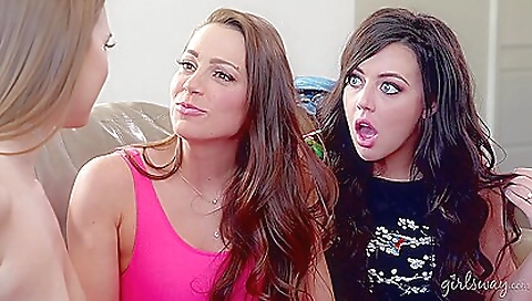 Hot blonde with a sexy lance counselor