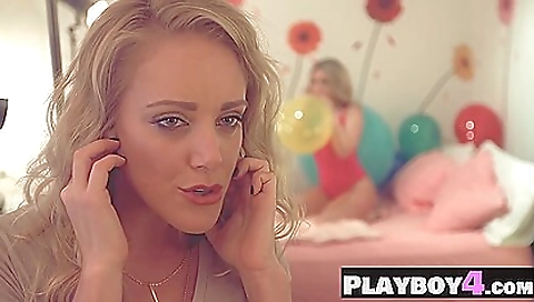 Two girls are together