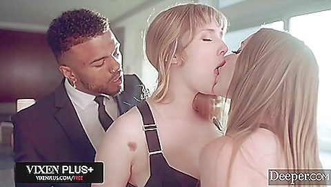 Hot step daughter to have some lesbian fun